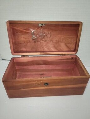 Vintage Lane Ceder Chest Salesman Sample With Key